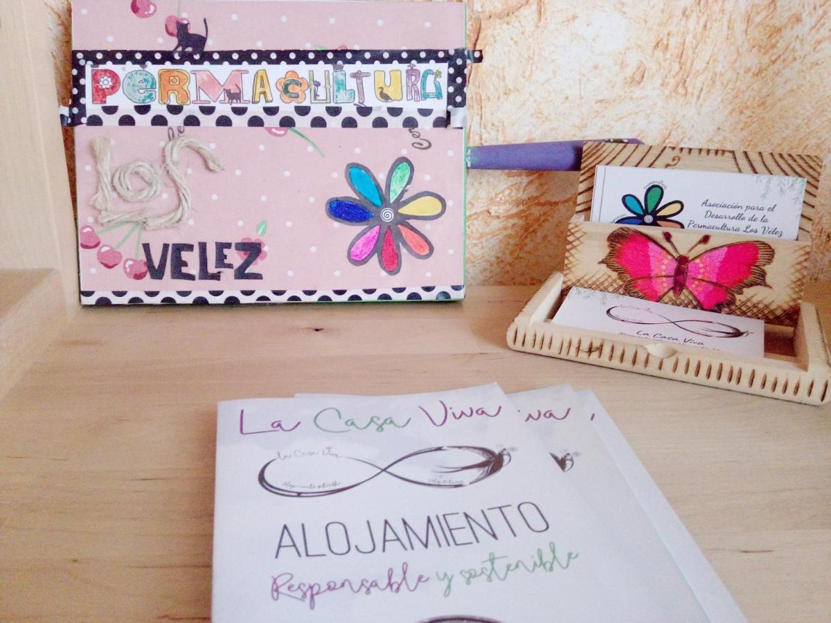 La Casa Viva. Alojamiento Responsable Y Sostenible. Велес-Бланко Экстерьер фото